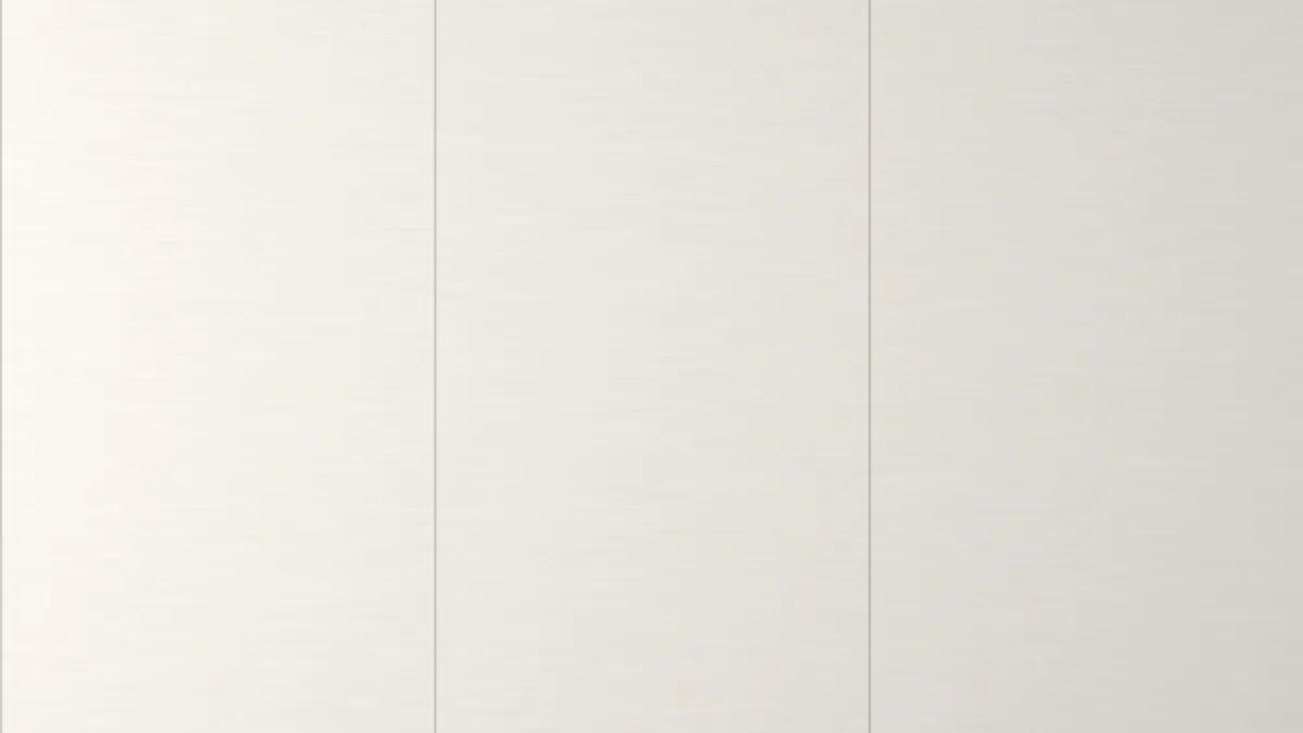 Muestra de color del panel de bamboo B80, blanco perlado