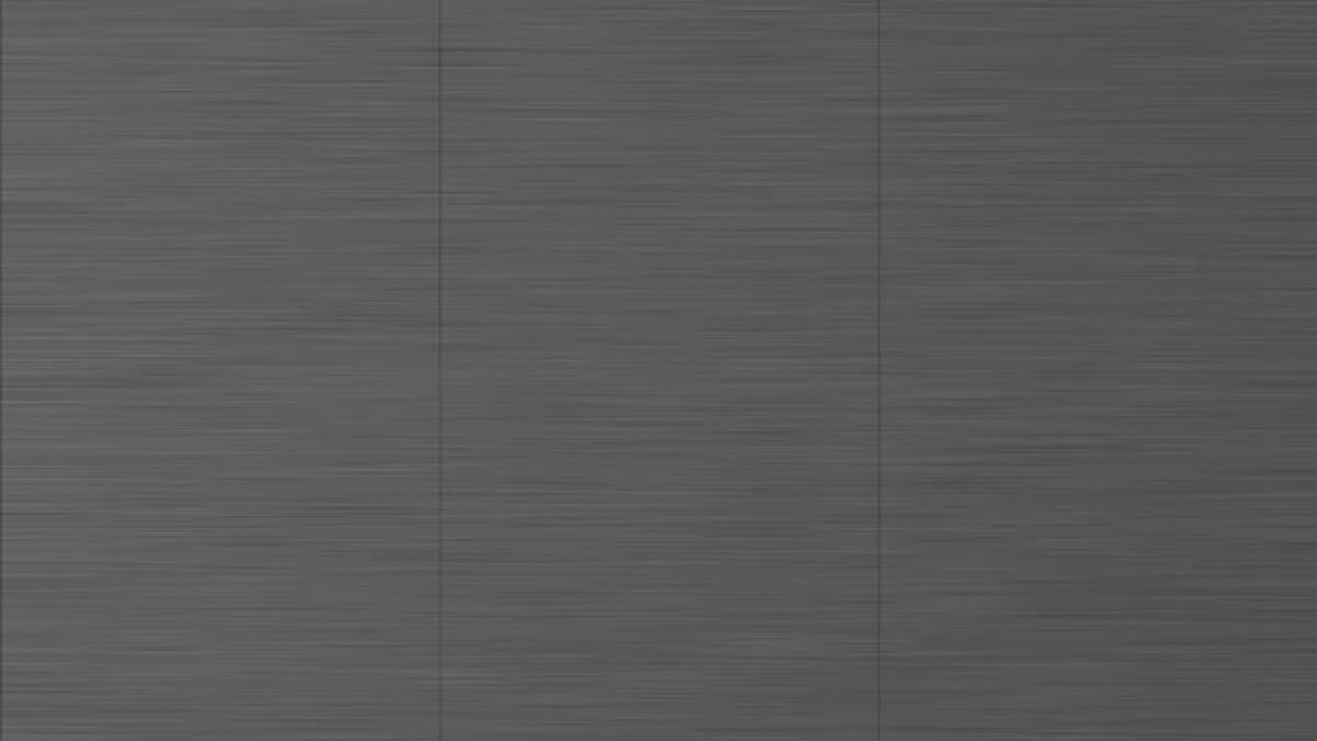 Muestra de color del panel de bamboo B83, cepillado gris oscuro